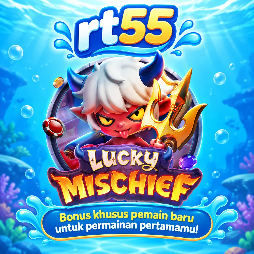 rt55 · Lucky Mischief · Tampilan permainan